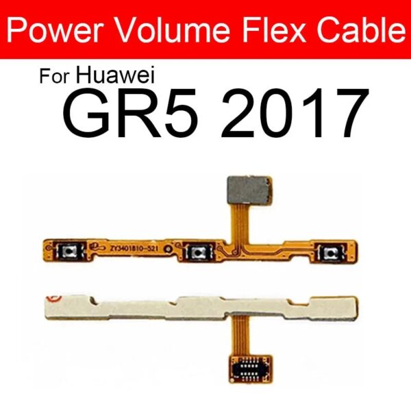 Power On Off Button Volume Switch Key Control Flex Cable Ribbon For Hauwei GR5 2017 Buttons Flex Ribbon Repair