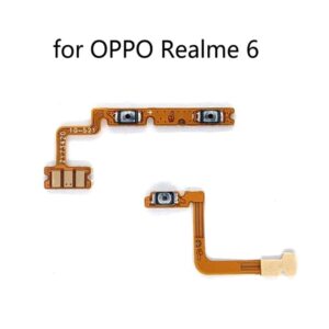 Power Volume Flex Cable For Realme 6 Power Volume Side Key Button Flex Ribbon Replacement