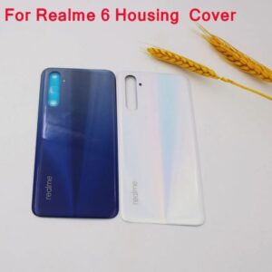 Oppo Realme 6 Back Battery Cover Rear Door Housing Panel Replace Case For Realme 6