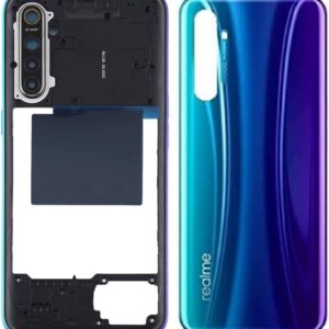 Middle Frame Housing Bezel For OPPO Realme XT X2 Middle Frame Holder with Side Keys Camera Lens Cover Parts