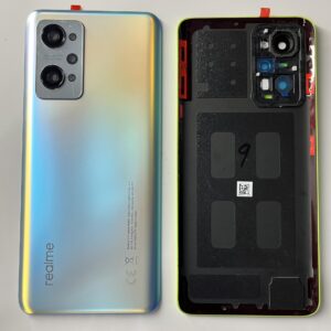 Back Glass Cover For Realme GT Neo2 Neo 2 Battery Cover Glass Panel Rear Door Housing Case neo2 RMX3370 - Blue