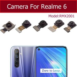 Rear Front Camera For OPPO Realme 6 Selfie Front Facing Back Main Camera Module Flex Cable Reapir Spare Parts