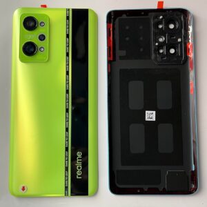 Back Glass Cover For Realme GT Neo2 Neo 2 Battery Cover Glass Panel Rear Door Housing Case neo2 RMX3370 - Green