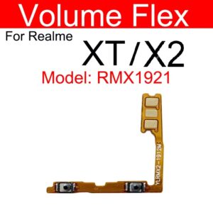For Realme XT X2 On OFF Power Volume Flex Cable Power Volume Side Button Flex Cable Parts