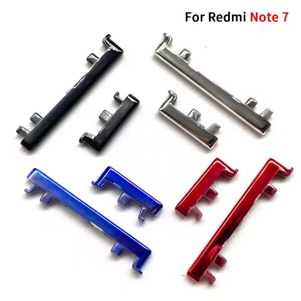 Xiaomi Redmi Note 7/ 7 Pro/ 7S Power & Volume Buttons Side Key Replacement for On/Off Controls