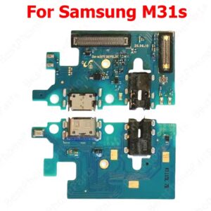 Charge Board For Samsung Galaxy M31s Charging Logic Charging Port PCB Dock Plate Socket Usb Connector Mobile Phone Parts
