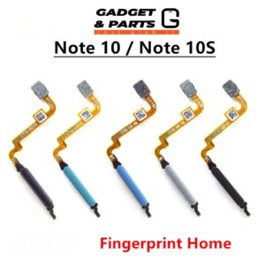 Fingerprint For Xiaomi Redmi Note 10 Note 10s ID Home Button Fingerprint Menu Return Key Sensor Flex Cable Note10