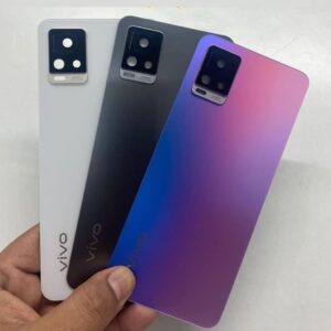 Rear Glass Back Panel with Camera Lens Assembly for vivo V20