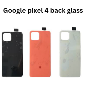Google Pixel 4 Back Door Glass Replacement Panel – Without Camera Lens