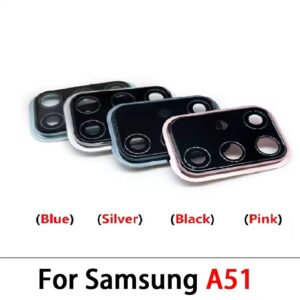 Samsung Galaxy A51 Camera Glass Lens Frame Replacement