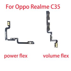 Power Volume Button Flex Cable Replacement for Realme C35