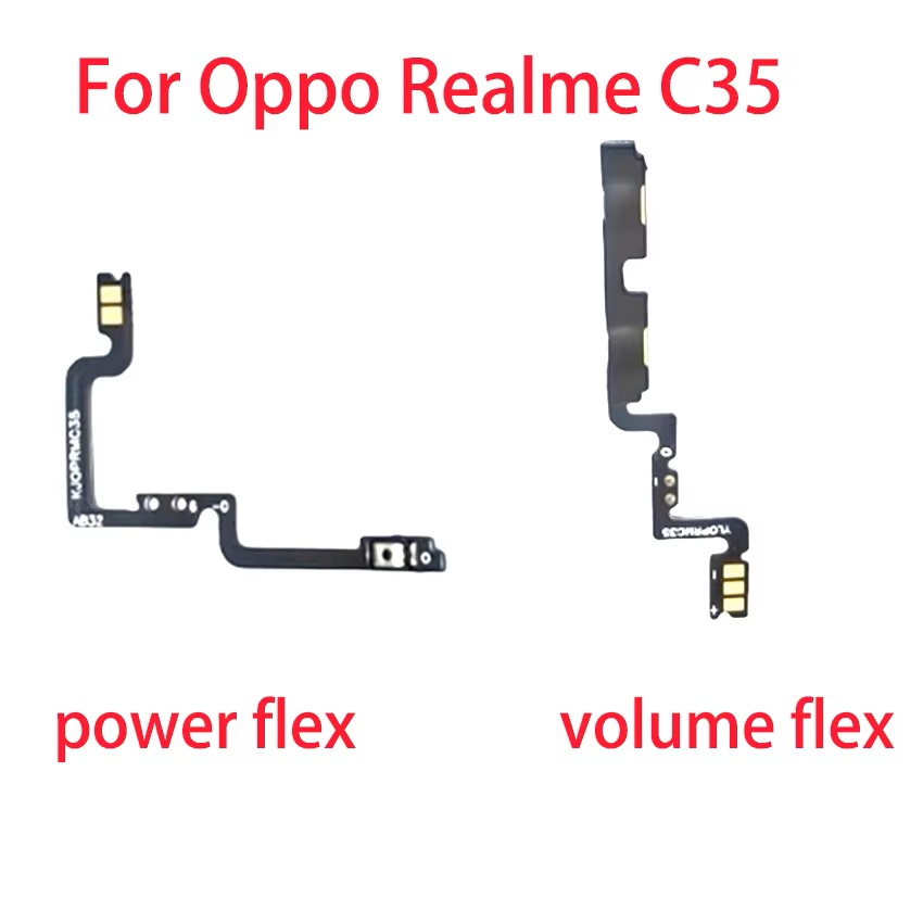 Power Volume Button Flex Cable Replacement for Realme C35