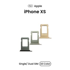 iPhone XS Single & Dual SIM Card Tray Holder Replacement Part