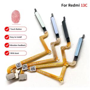 Xiaomi Redmi 13C Power Button Fingerprint Sensor Flex Cable Replacement