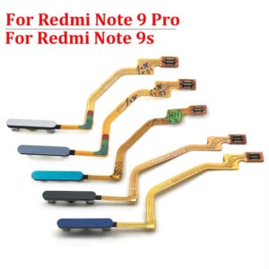 Xiaomi Redmi Note 9 Pro Power Button Fingerprint Sensor Flex Cable Replacement