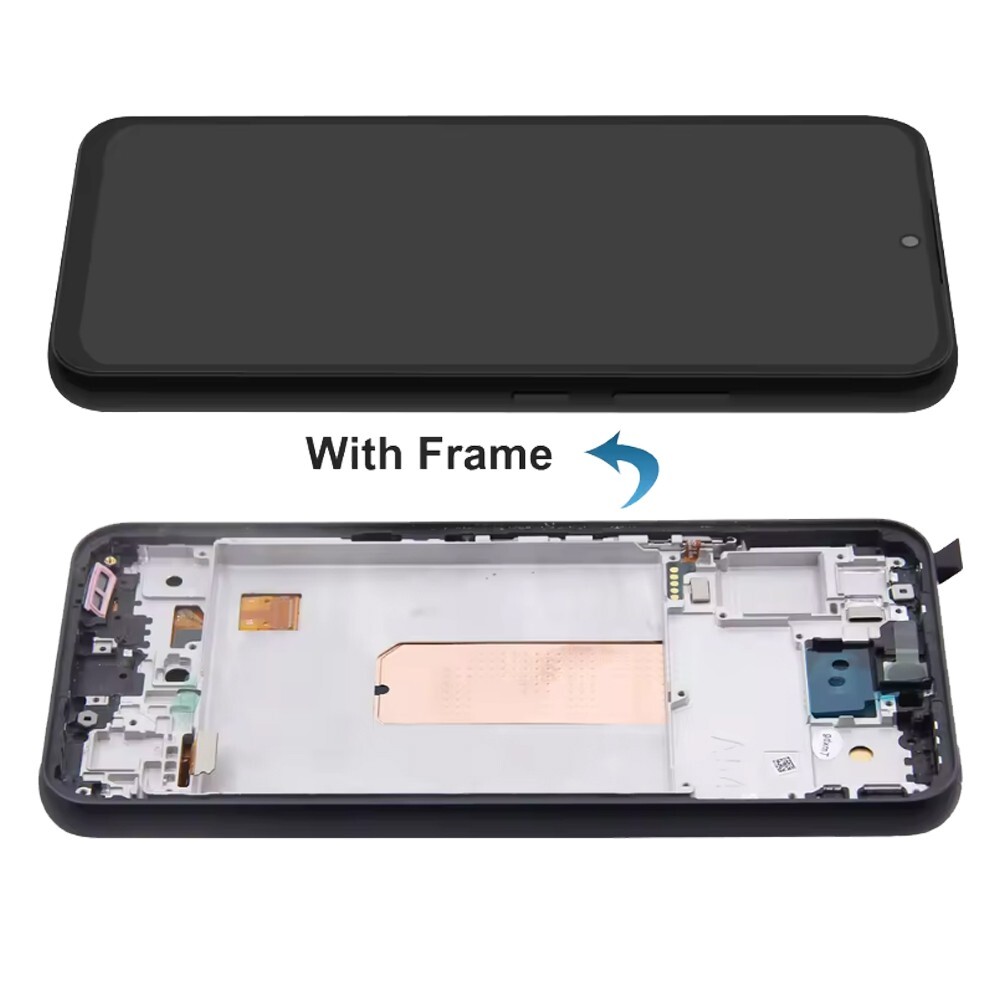 Premium OLED Display Screen Replacement for Samsung Galaxy A54 5G with Frame Assembly (SM-A546B, SM-A546U)