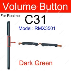 Volume Side Button Outer Key Replacement for Realme C31 – RMX3501