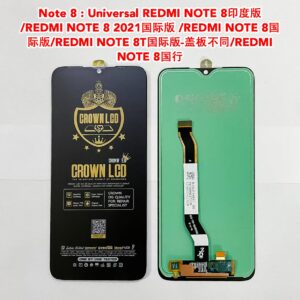 Xiaomi Redmi Note 8 LCD Display Combo Replacement with Touch Screen Digitizer