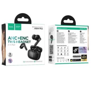 EQ34 Plus Rima ANC+ENC TWS Wireless Earbuds with App Control & Bluetooth 5.4